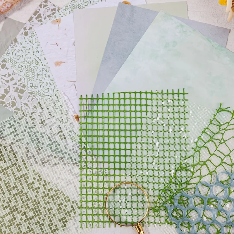 ถุงกระดาษวัสดุผสม 90 แผ่น/3 แพ็ค กระดาษน้ําหนักเบา สามารถฉีกขาดด้วยตนเองสําหรับเขียน เหมาะสําหรับตกแต่ง DIY