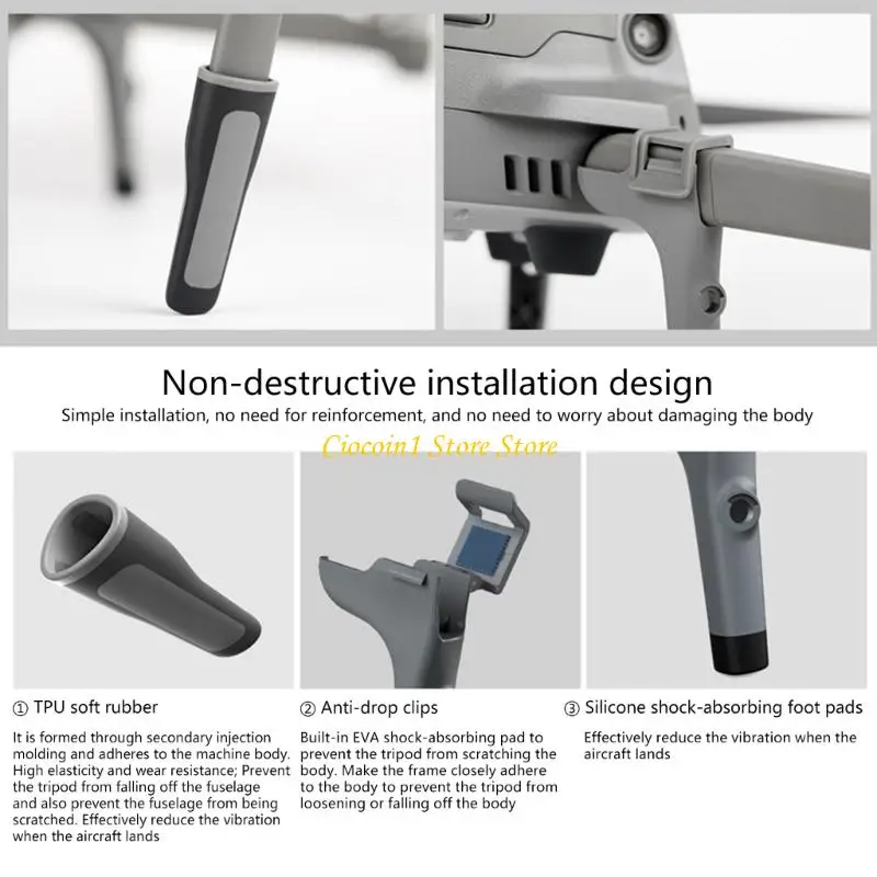 A3PC 1 Пара быстрое установка ударная шасси для шасси для 2 Zoom/2p Easy Установка Easy повышает долговечность