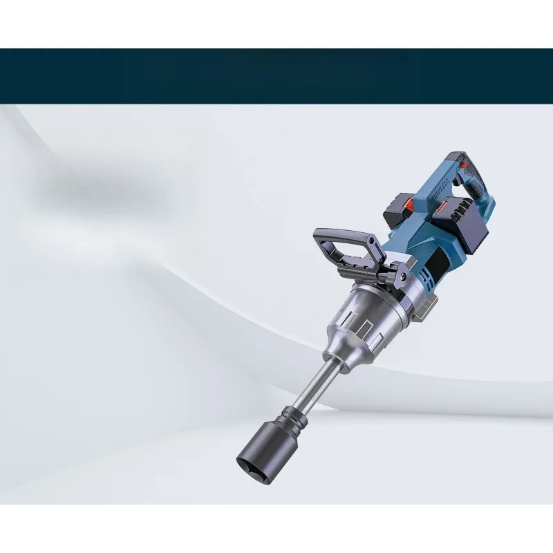 Brushless Super Torque Electric Wrench Dual Battery Impact Electric Wrench High Power Wind Cannon Lithium Battery Impact Wrench