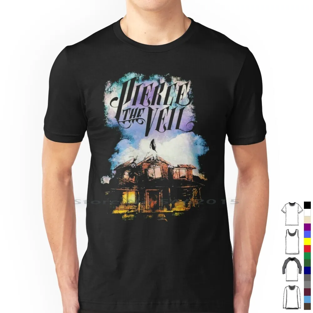 Pierce The Pierce The 100% Cotton T Shirt Pierce The Ptv Emo Collide With The Sky Sws Mcr Anime Pop Punk Silhouette Band Music