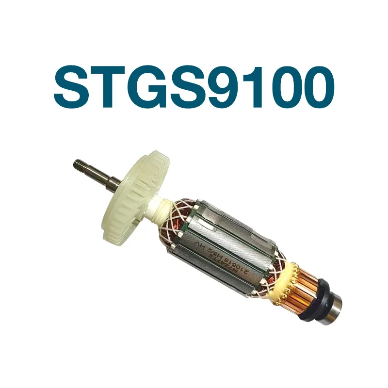 

AC220-240V Rotor Armature for Stanley STGS9100 Angle Grinder Power Tools Rotor Armature Anchor Coil Replacement Accessories