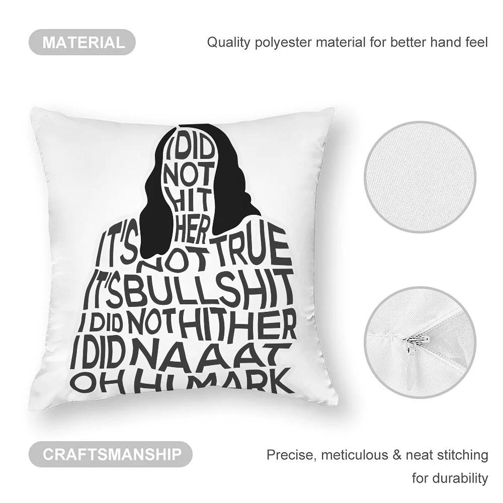 الغرفة T-Tommy Wiseau كيس وسادة ثلاثية الأبعاد طباعة ألياف البوليستر 40*40 سم أريكة المنزل رمي غطاء وسادة الديكور مهرجان هدية