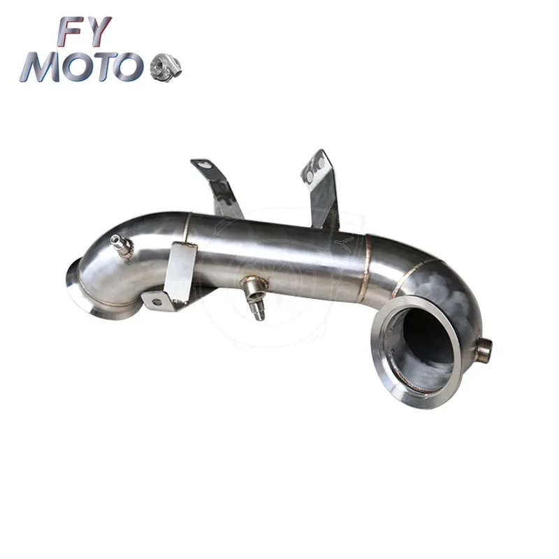 

China Factory Mercedes Benz A45s Catless Stainless Steel Exhaust Downpipe