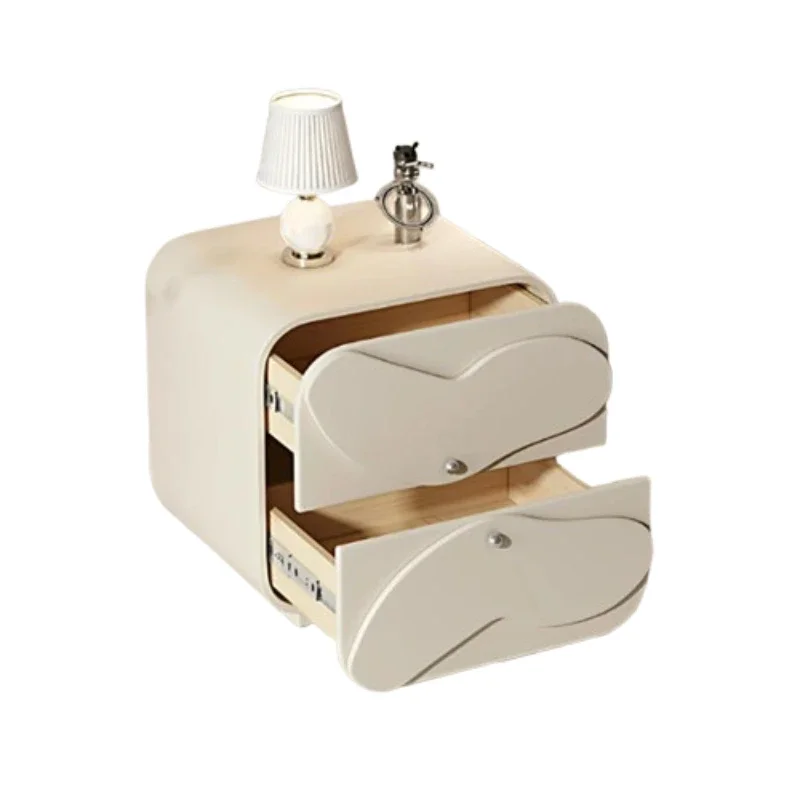 ## Display Modern Nightstand Luxury Vintage Nordic Aesthetic Trendy Storage Nightstand Nachttisch Bedroom Furniture