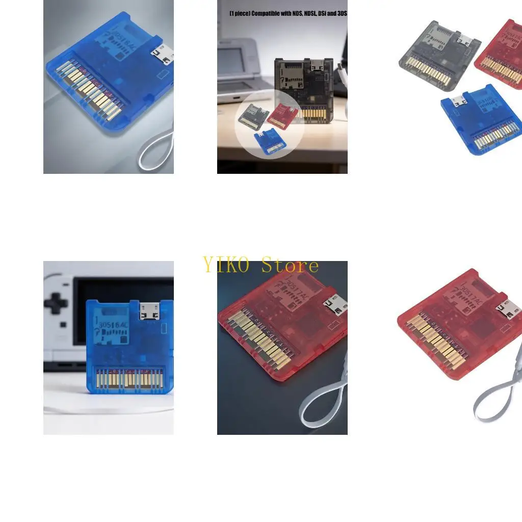 K32C Gaming Accessories Transparent Case Game Card Easy Updates for Console Game Cartridge with RP2040 MCU