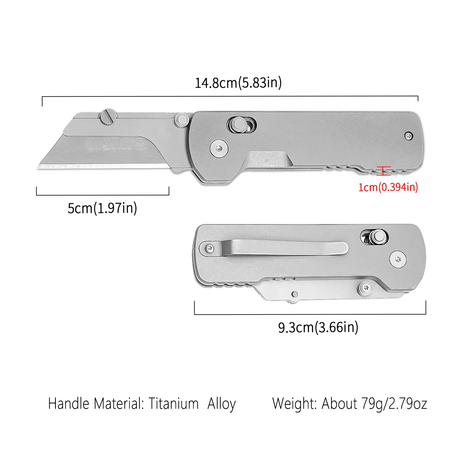 Multi functional folding knife, outdoor pocket tool