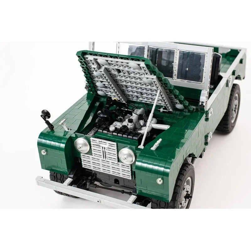 MOC-91183 Neue klassische ikonische Sportwagen-Rennblöcke Modell 3135 Teile MOC Kreative Jungen Kinder Geburtstag Bausteine Geschenk