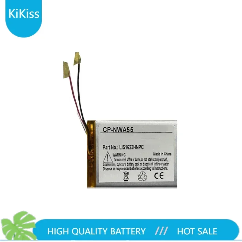 1500mAh Battery LIS1623HNPC For Sony Walkman NW-A35 NW-A45 NW-A46 NW-A47 NW-A55 NW-A56 NW-A57 NW-A105 NW-A106 NW-A107 MP4