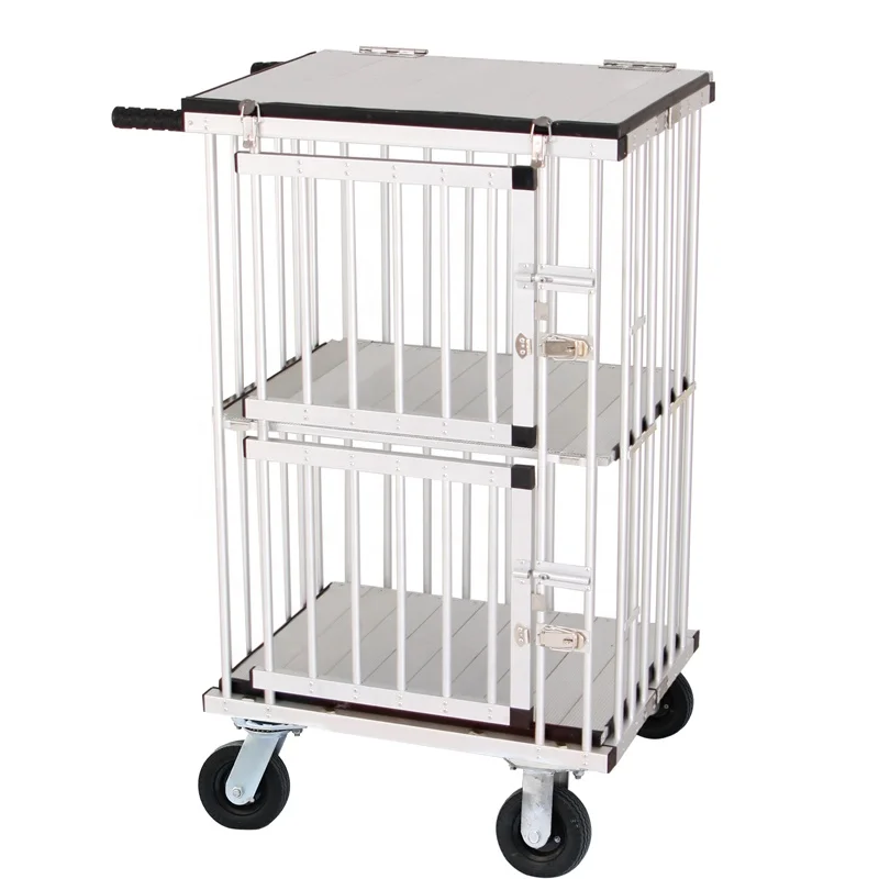 

Pet show trolley outdoor Competition salon ultra-light aluminum pet show trolley Large space Long service life pet show trolley