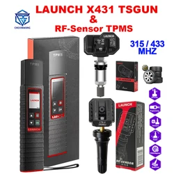 LAUNCH X431 TSGUN TPMS 315 433 MHZ RF-Sensor Activator TSGUN Car Tire Pressure Detector Programming Learning Diagnostic Tools