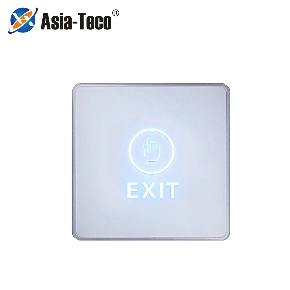 Button Switch Backlight Touch Exit Button Door Release  for Open Door Access Control System Suitable for Home Security Protectio