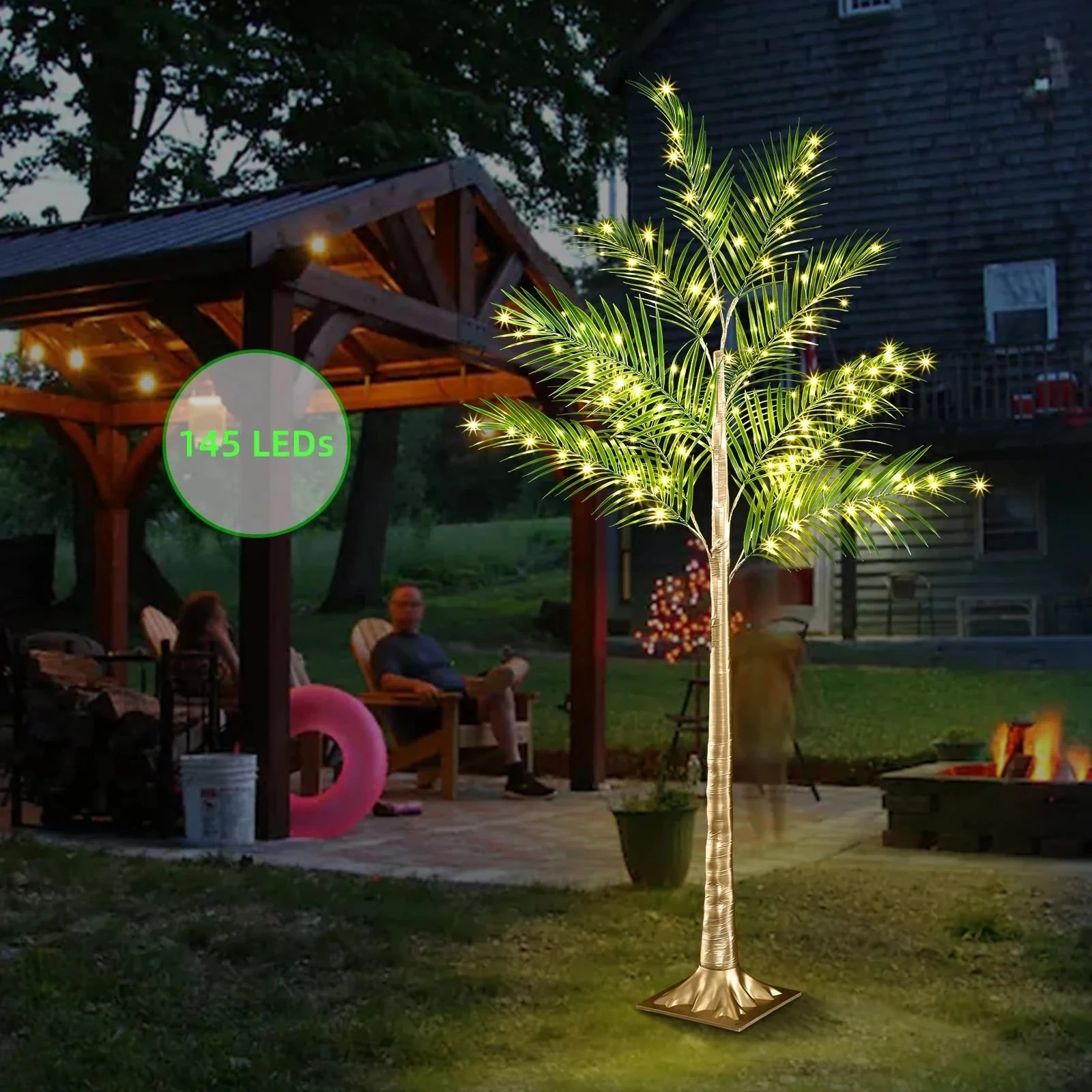 Outdoors Led Garden Lamp Copper Wire Tree Waterproof Christmas Courtyard Party Decoration Luminous Tree Lamp Landscape Lights