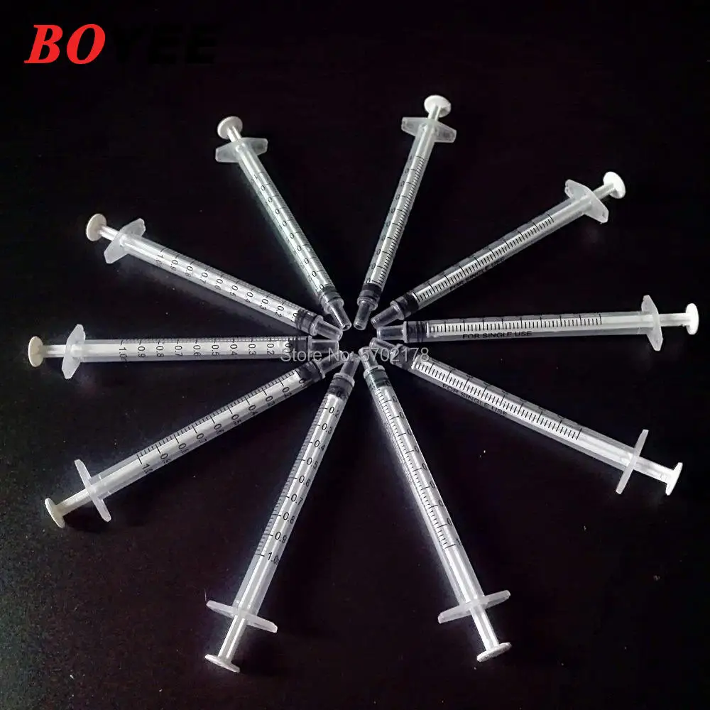 

50 piece 1ml syringe without needles use for industrial injection Dispensing cartridge