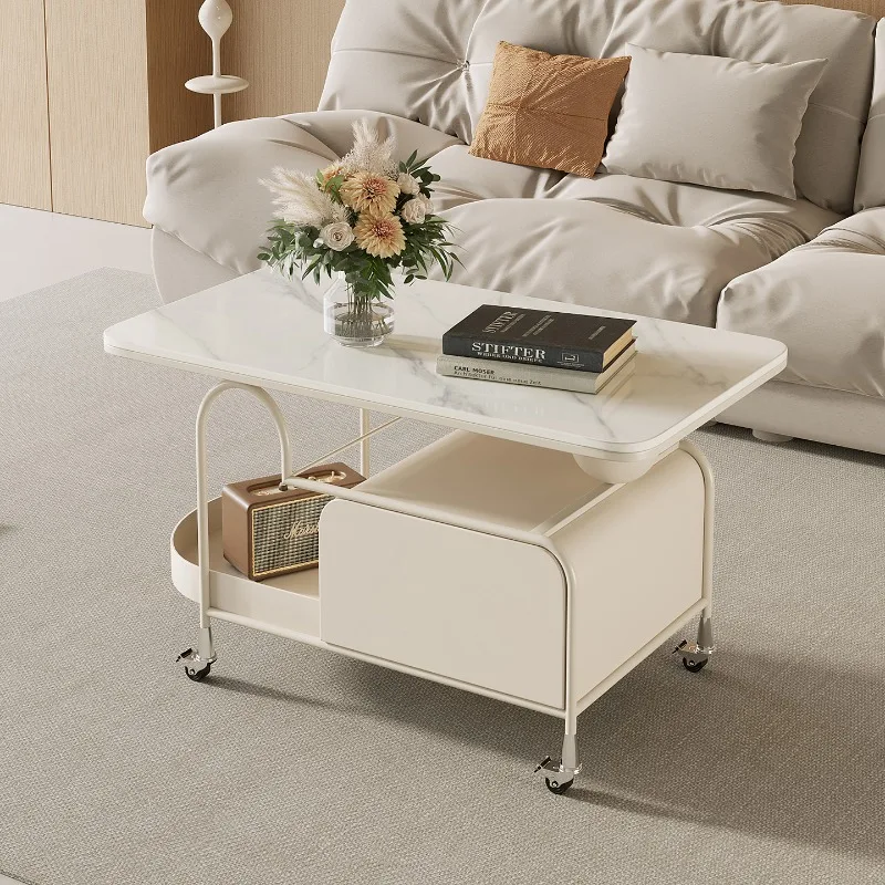 Modern Luxury Coffee Tables Minimalist Unique Design Vintage Coffee Tables Bedroom White Mesas De Centro Para Sala Furniture