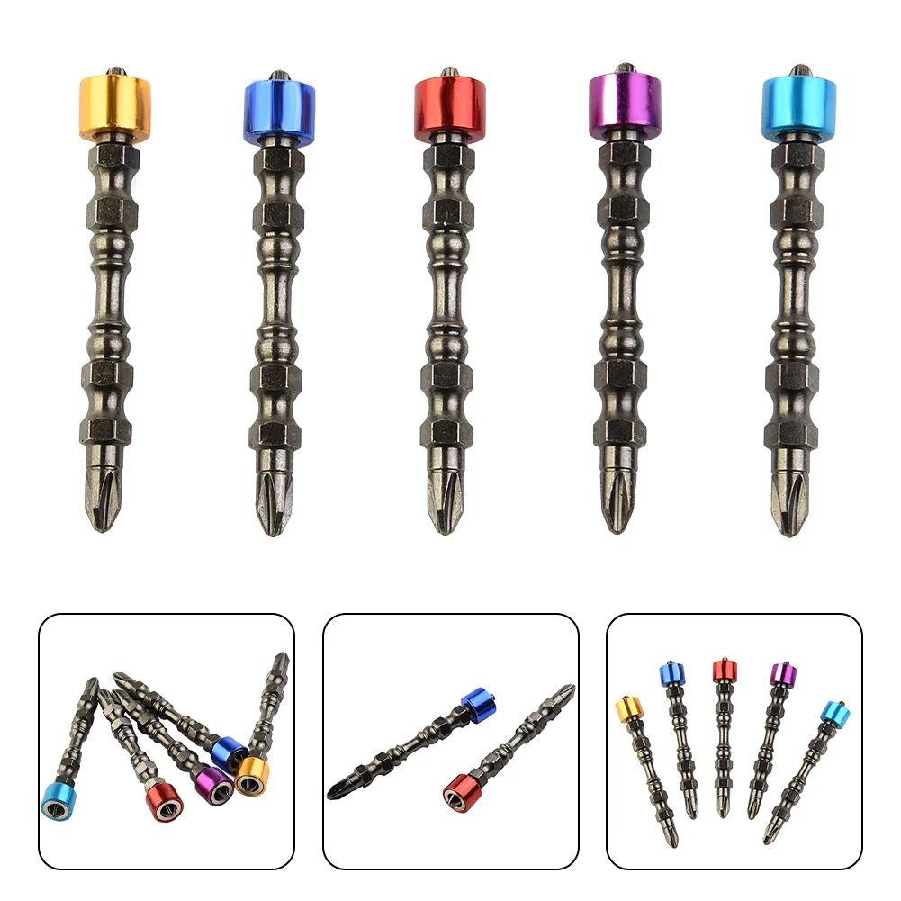 Reliable PH2 Screwdriver Bits with Strong Magnetism, 510PCS Coloured Assortment for Fast and Easy Screw Handling