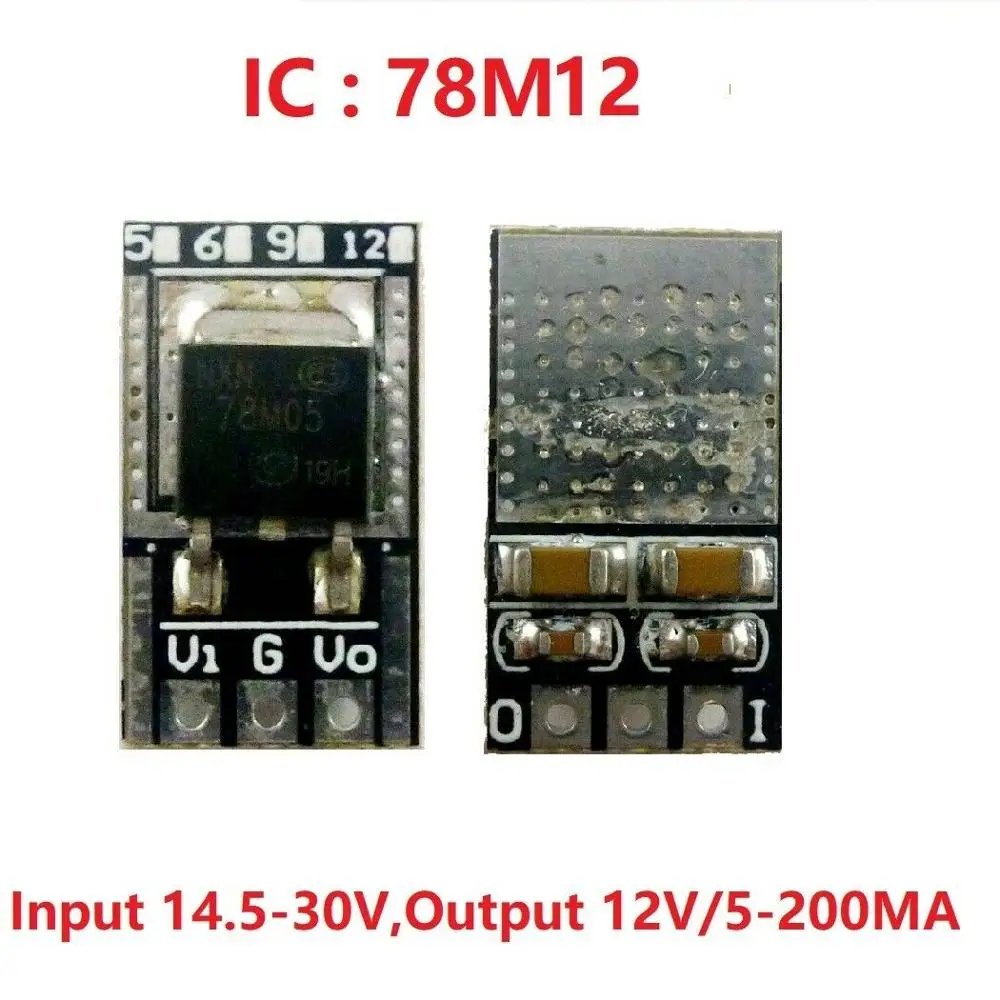 Convertitore Buck DC-DC 7-30V 24V a 5V 6V 9V 12V Step-down modulo regolatore di tensione 78 m05 7806 L7809 LM7812