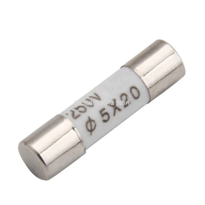 10Pcs Ceramic Fuse 6x25mm Fast Blow Fuse 6*25 250V 0.5A 1A 2A 3A 4A 5A 6A 8A 10A 13A 15A 16A 20A 25A 30A