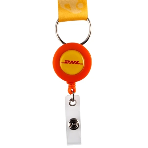 Custom Badge reels Lanyrads Small Quantity  Full Color Design Custom Printed Lanyard with Logo Badge Holder & Staff ID Cards