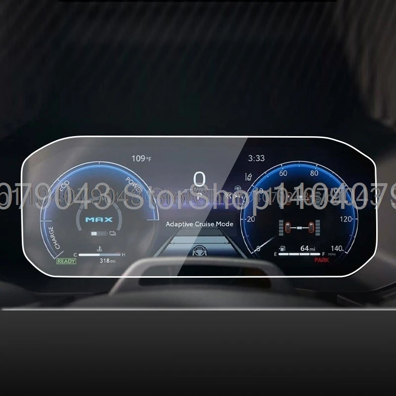 Tempered glass Screen Protector For Toyota Land Cruiser 250 2024 -2026 12.3 inch CarGPS Navigation instrument anti-scratch film