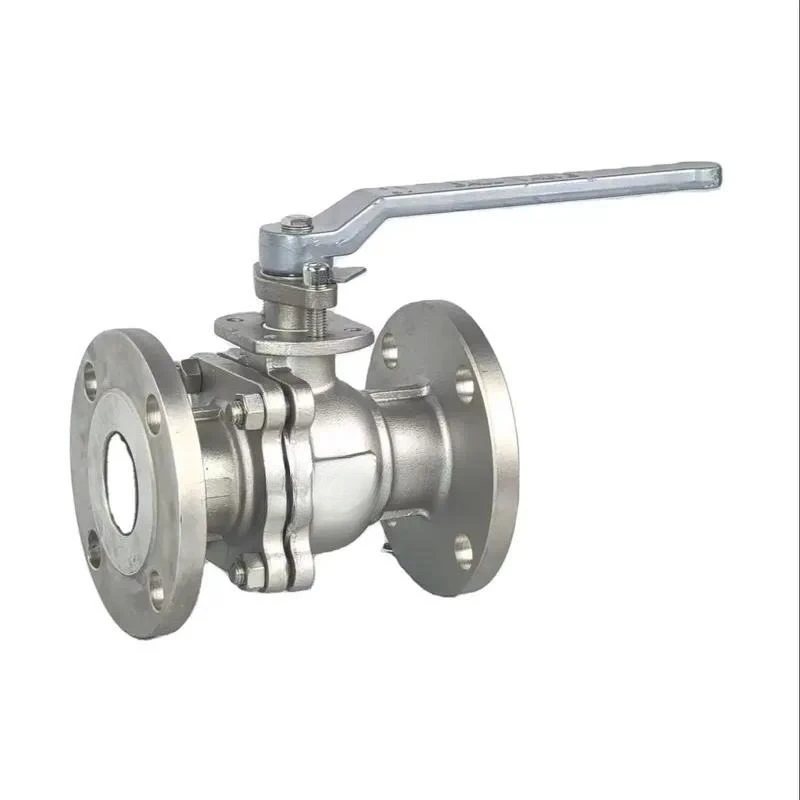 High Quality Stainless Steel Manual Flanged Ball Valve DN50 For Water And Gas Support OEM