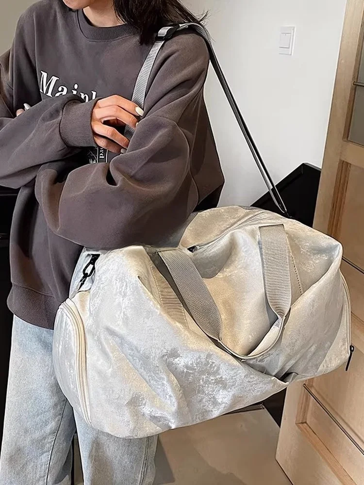 large-capacity-swimming-bag-women's-handheld-fitness-bag-dry-wet-separation-yoga-sports-storage-bag-waterproof-travel-bag