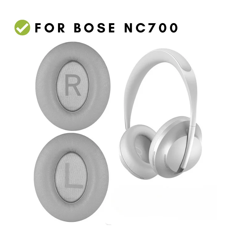 Ucho vycpávky pro bose 700 hluk odvolání sluchátka (NC700) - měkčí PU kůže, added tloušt'ka, extra odolný ucho polštáře