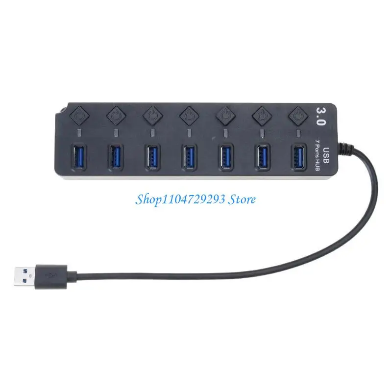 

Y2GD 7 Port USB Control Adapter Separate Switches Wide Compatibility