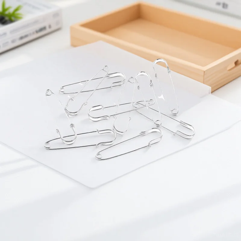 

10pcs Safety Alloy Findings Heavy Duty Diy Craft Accessories Clothing Fixing Blanket Pin Small Safety Fabric Brooch Base Pins