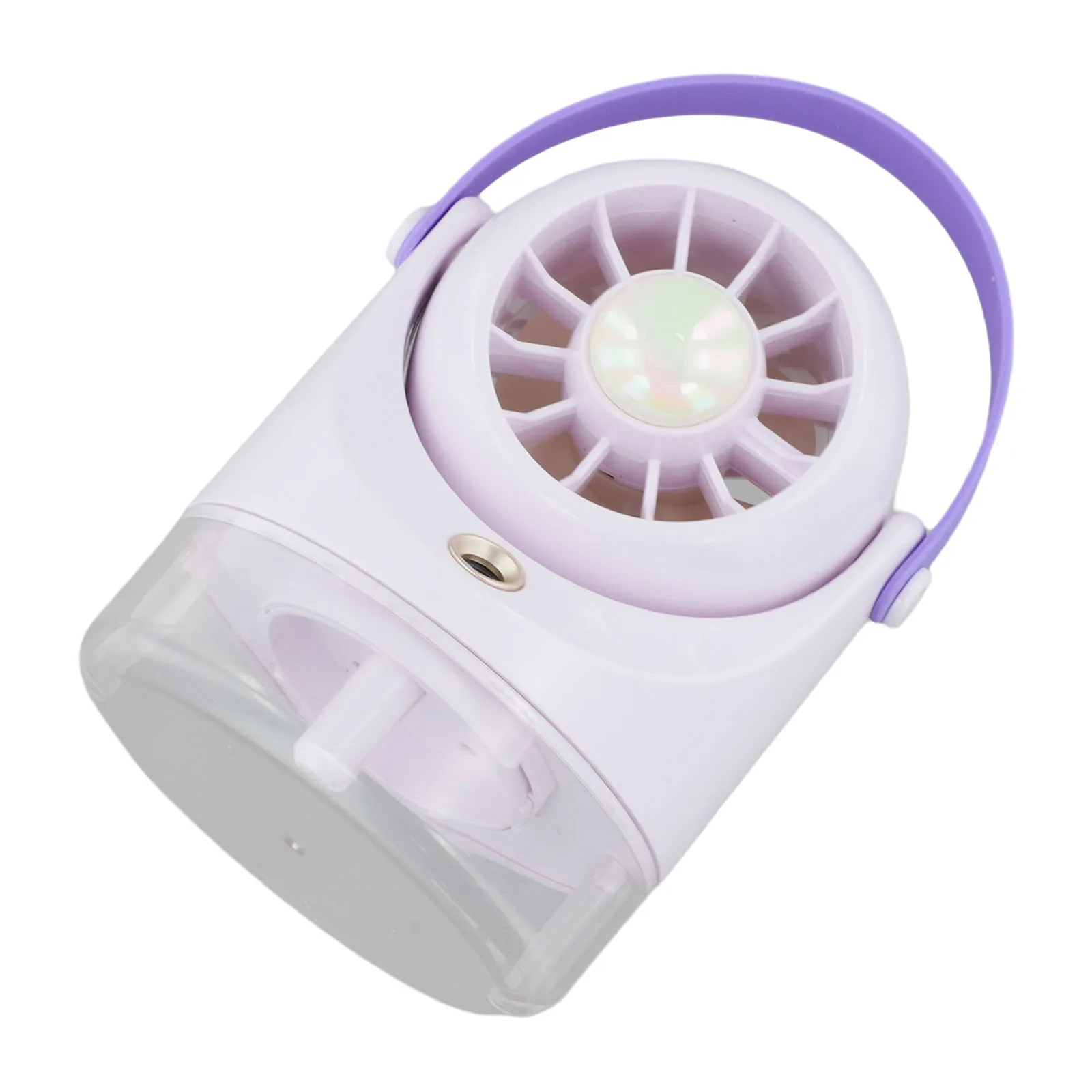 Personal Desktop Evaporative Cooler with 3 Level Airflow Adjustment for Comfortable Cooling at Work or For Home
