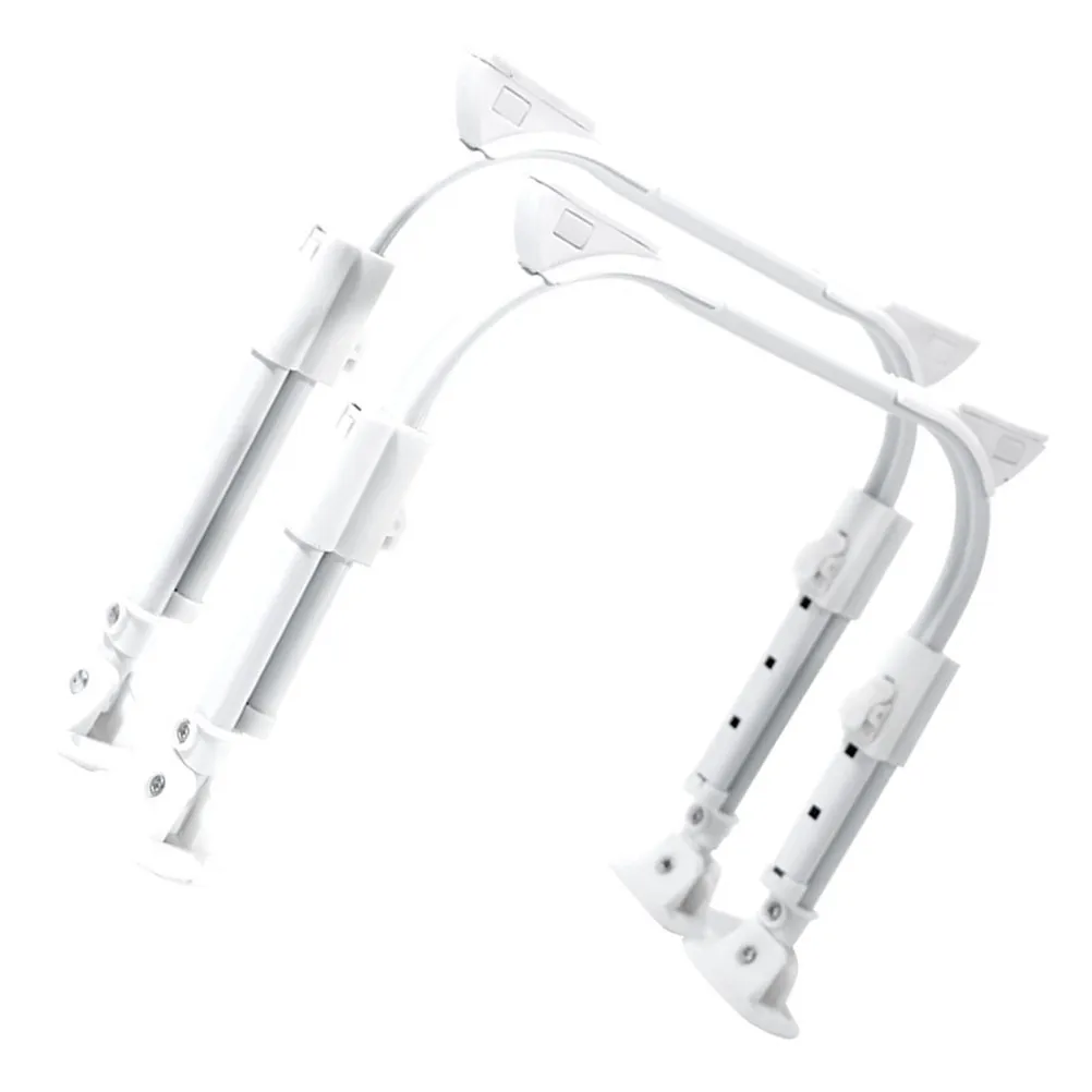 1Pair Self Locking U Shaped Desk Legs Iron Folding Bed Table Replacement Leg Home Furniture for Sofa Bed School Computer Desk