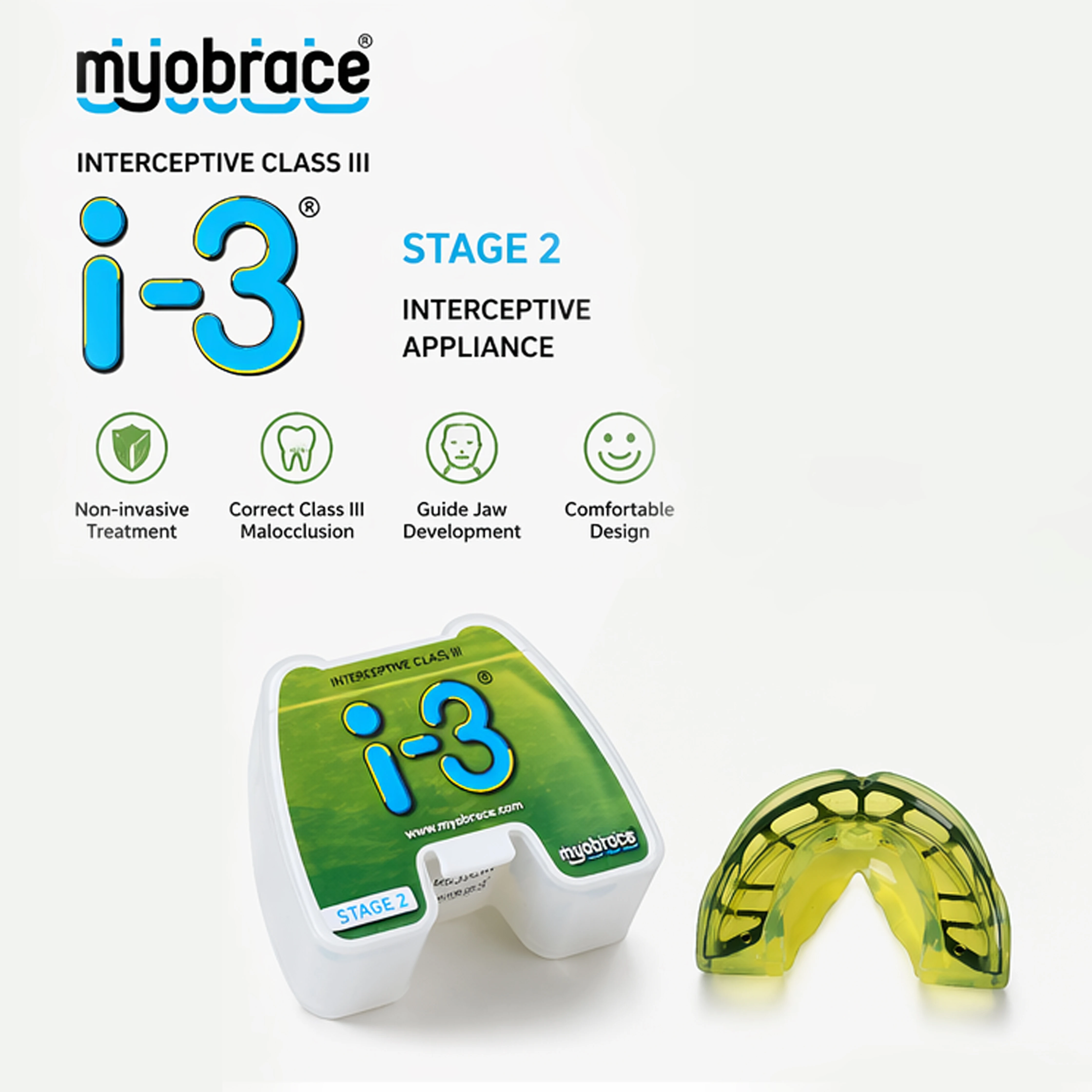 

Myobrace I-3 Series Orthodontic Tooth Trainer For Children Aged 5-8 Years/Dental Orthodontic Devices To Support The I-3N Mixed