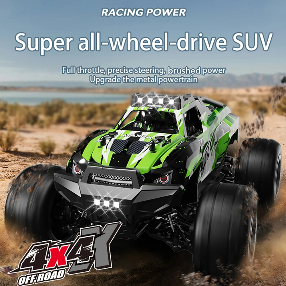 XDKJ 021 1:18 4WD RC Car 50KM/H 2.4G High Speed Off Road Remote Control Cars Drift Monster Truck for Kids vs Wltoys 144001 Toys