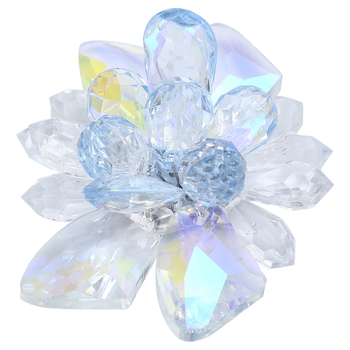

1Pcs Handmade Crystal Shoe Clip Flower Buckle Durable Elegant Attachment for Flats Boots Sandals Wedding Party