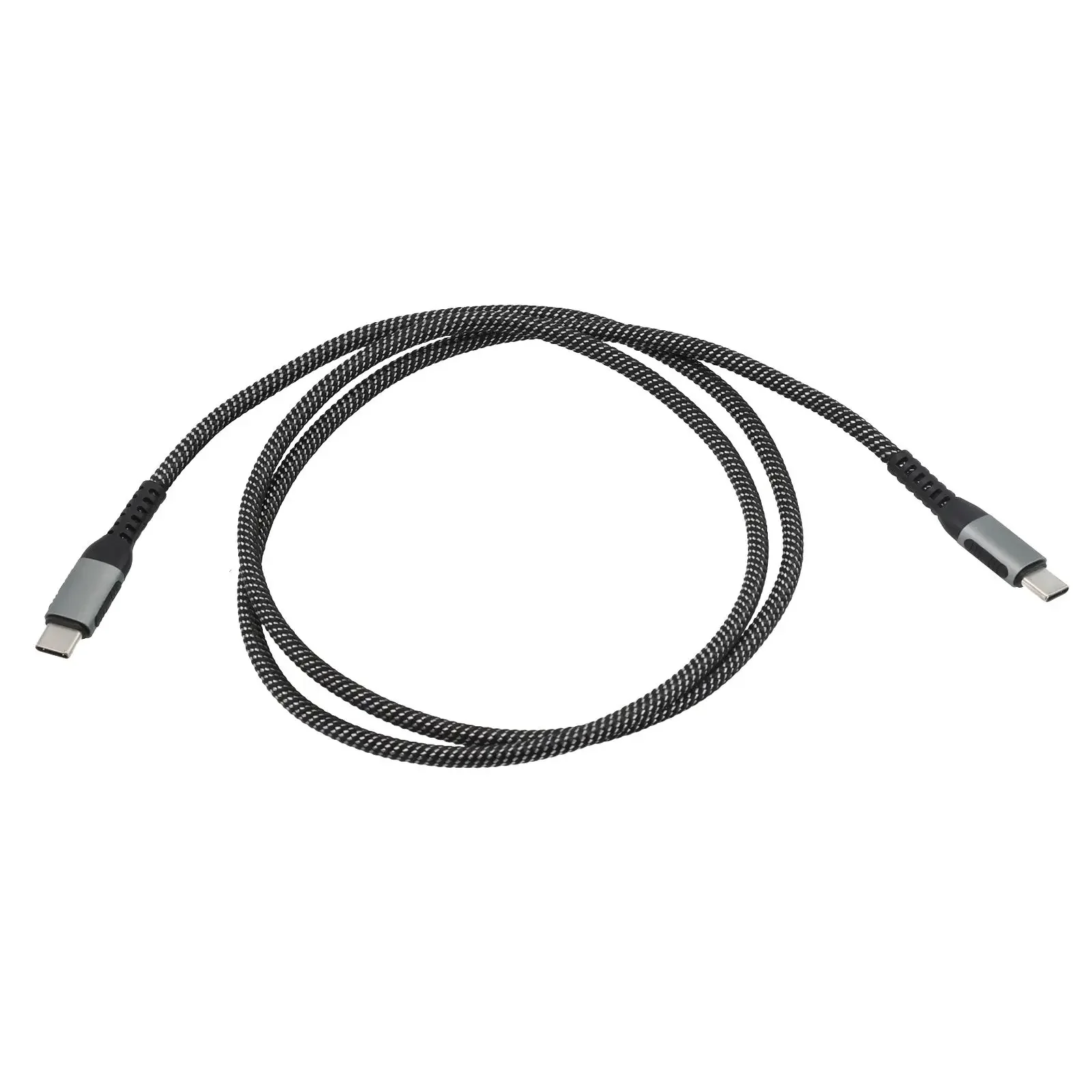 Premium 240W Braided USB C To Type C Fast Charging Cable D Fast Charging 240W Data Cable Mobile And Laptop Fast Charging Cable