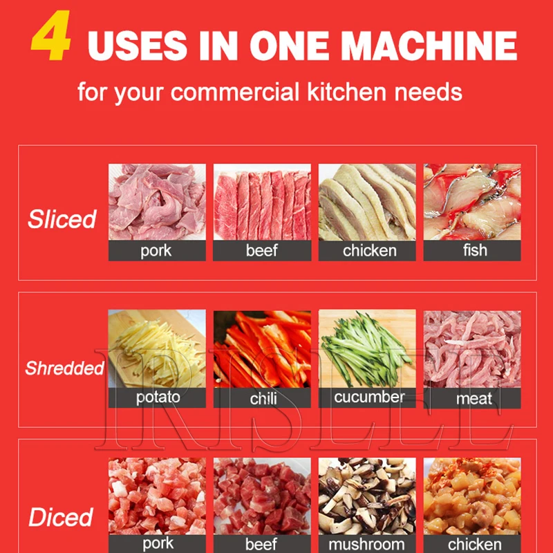 肉挽き肉カッター,業務用肉切断機,ステンレス鋼,デスクトップ