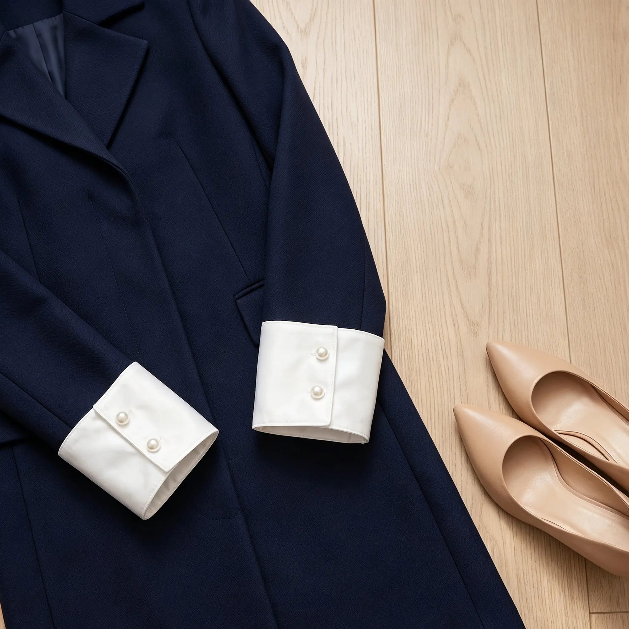 1Pair Elegant Decorative Sleeve Cuffs Detachable Wrist Cuffs for Women Fashion Fake Shirt Sleeves Office Daily Wear Blouse