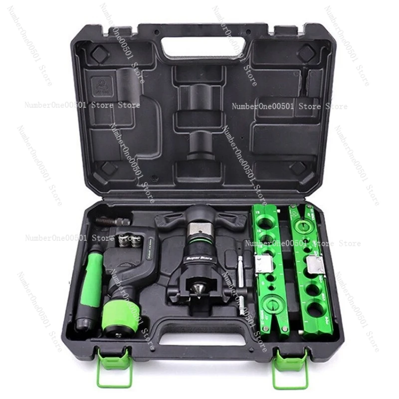

Eccentric Tube Expander Manual Electric Dual Mode Ratchet Flaring Tool for HVAC Copper Tubing