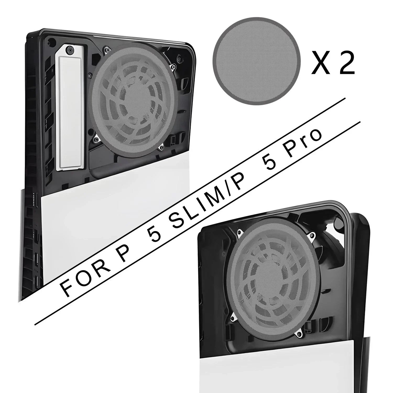 Für PS5 Pro Konsole Optical Edition Digital Edition Universal Staub Bildschirm für PS5 Pro Konsole Interne Staub Schutz Zubehör