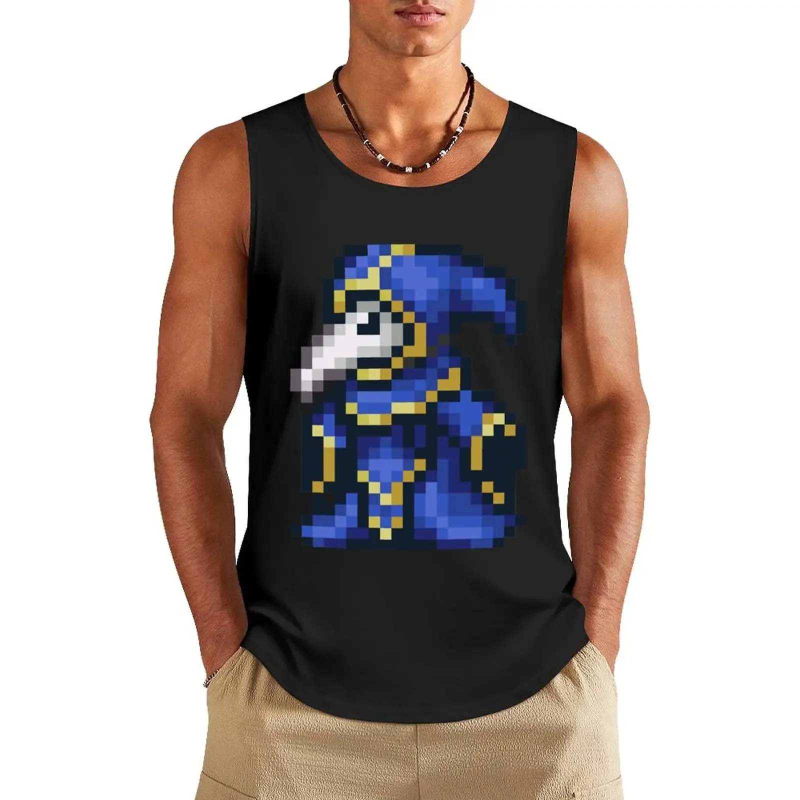 Terraria Lunatic Cultist Tank Top vest for men Men's clothing brands bodybuilding man Men's summer t-shirt