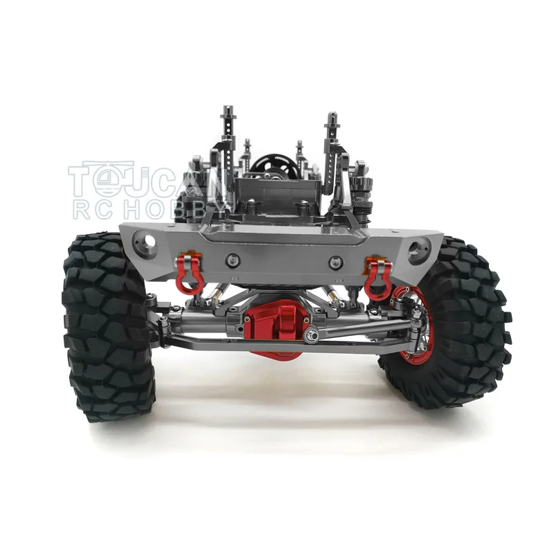 1/10 AXIAL SCX10 CNC RC Remote Control Car Crawler Chassis 313MM WB Upgraded Tires Outdoor Toys For Boys Gift TH01591-SMT6