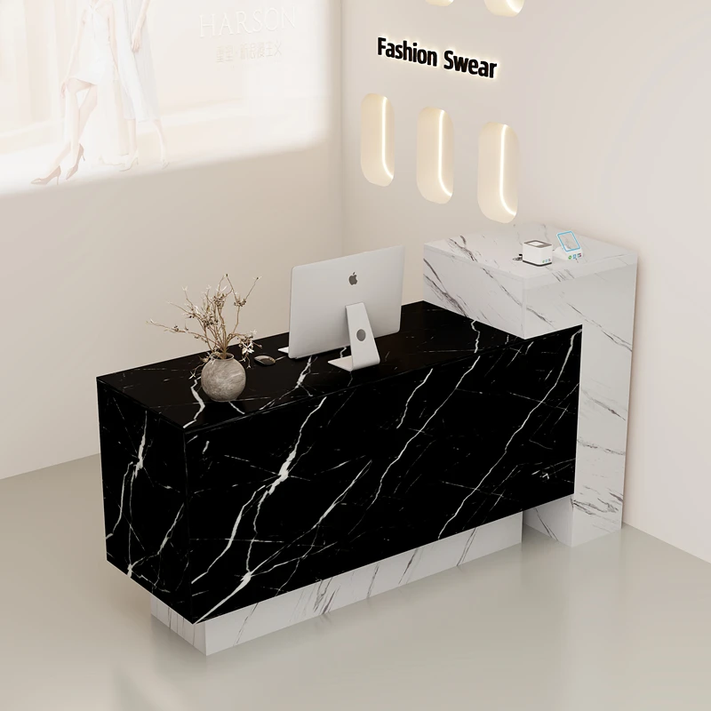 Princess Modern แผนกต้อนรับความงามโมเดิร์นเคาน์เตอร์แคชเชียร์นักออกแบบมืออาชีพ Empfangtheke เฟอร์นิเจอร์เชิงพาณิชย์