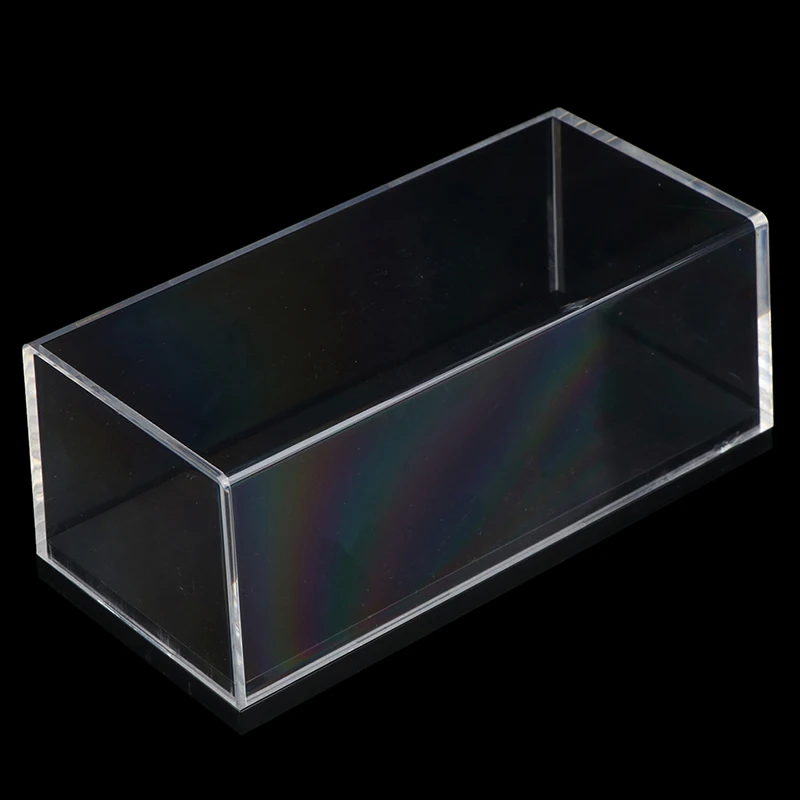 1:64 Car Model Display Box Transparent Protective Case Acrylic Dust Hard Cover Storage Holder