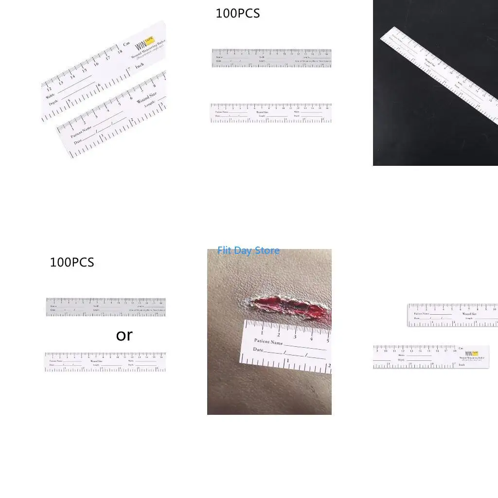 F92C Paper Tape Measure Wound Measuring Rulers Educare Used Measuring 100 Pack
