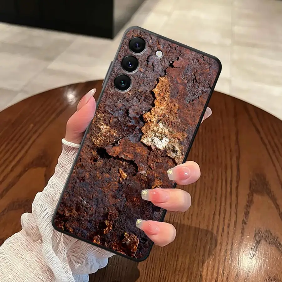 Case for Samsung Galaxy A41 A22 A52 A25 A71 A23 A53 A24 A55 A26 A72 A36 A32 A51 A73 A35 Black Soft Phone Cover Design A Pattern