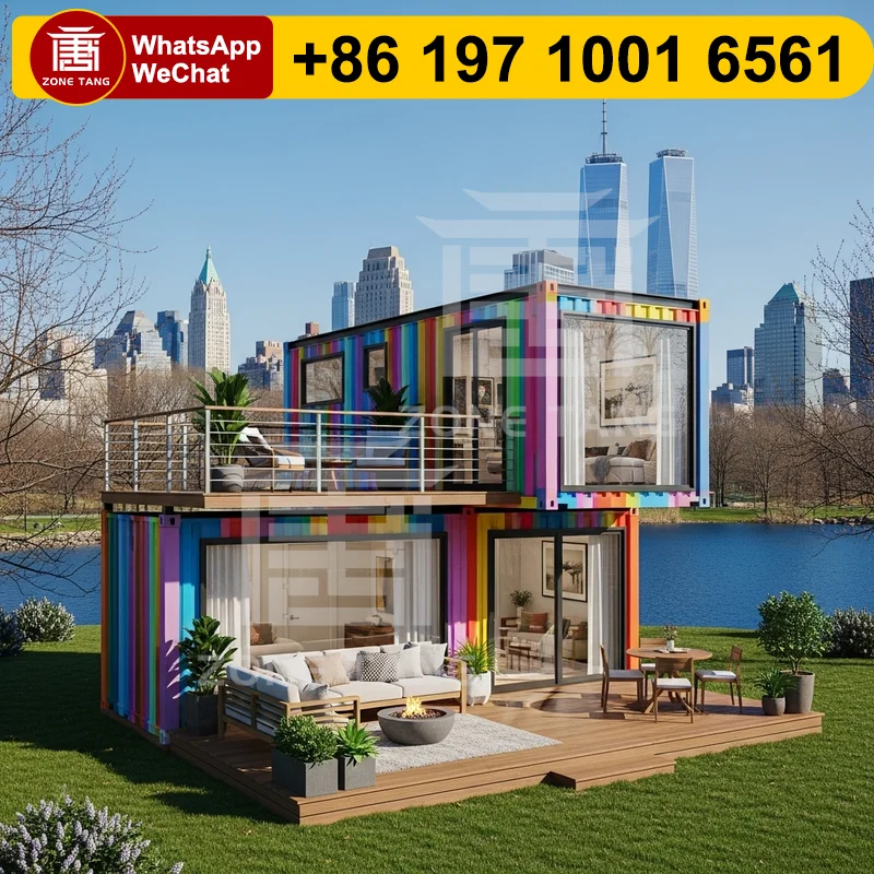 

Waterproof Mobile House Energy Efficient Prefab Houses Factory Mobile Home Customization Flat Pack House Safe ISO CE Certificate