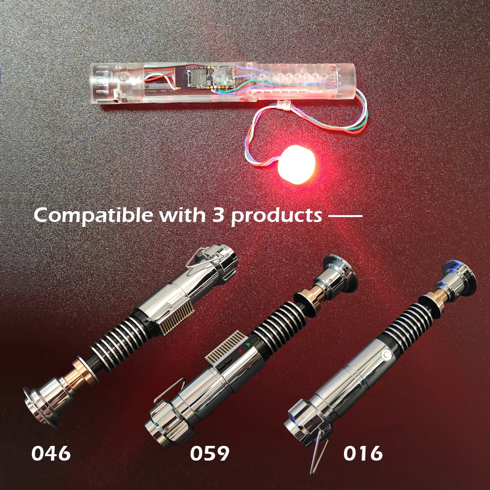 【RABAIS Spéciales】 Kit de tableau de son à puce de sabre laser Noyau RVB All Smooth Swing Electronique 16 couleurs Change Force Blaster Laser Sab