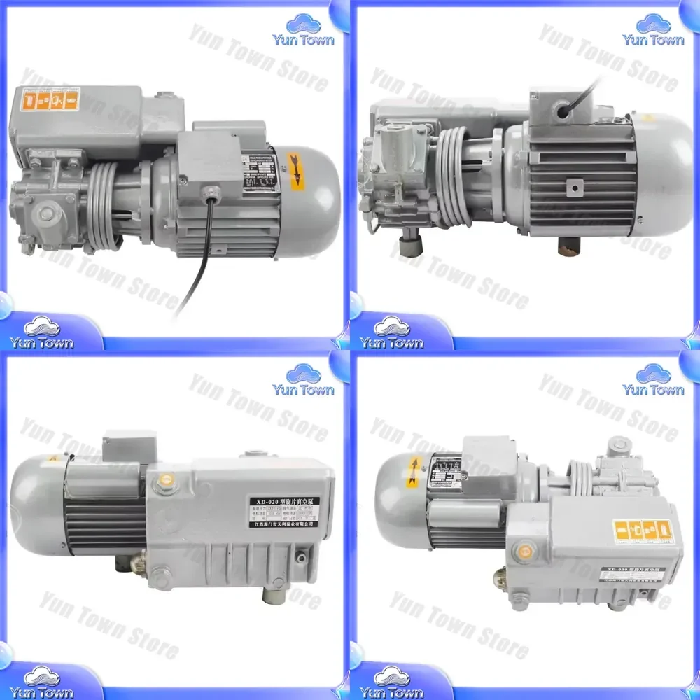 Rotary Vane Vacuum Pump for XD-020 Vacuum Suction Machine Motor 220V 380V Industrial Vacuum System for Furniture Assembly