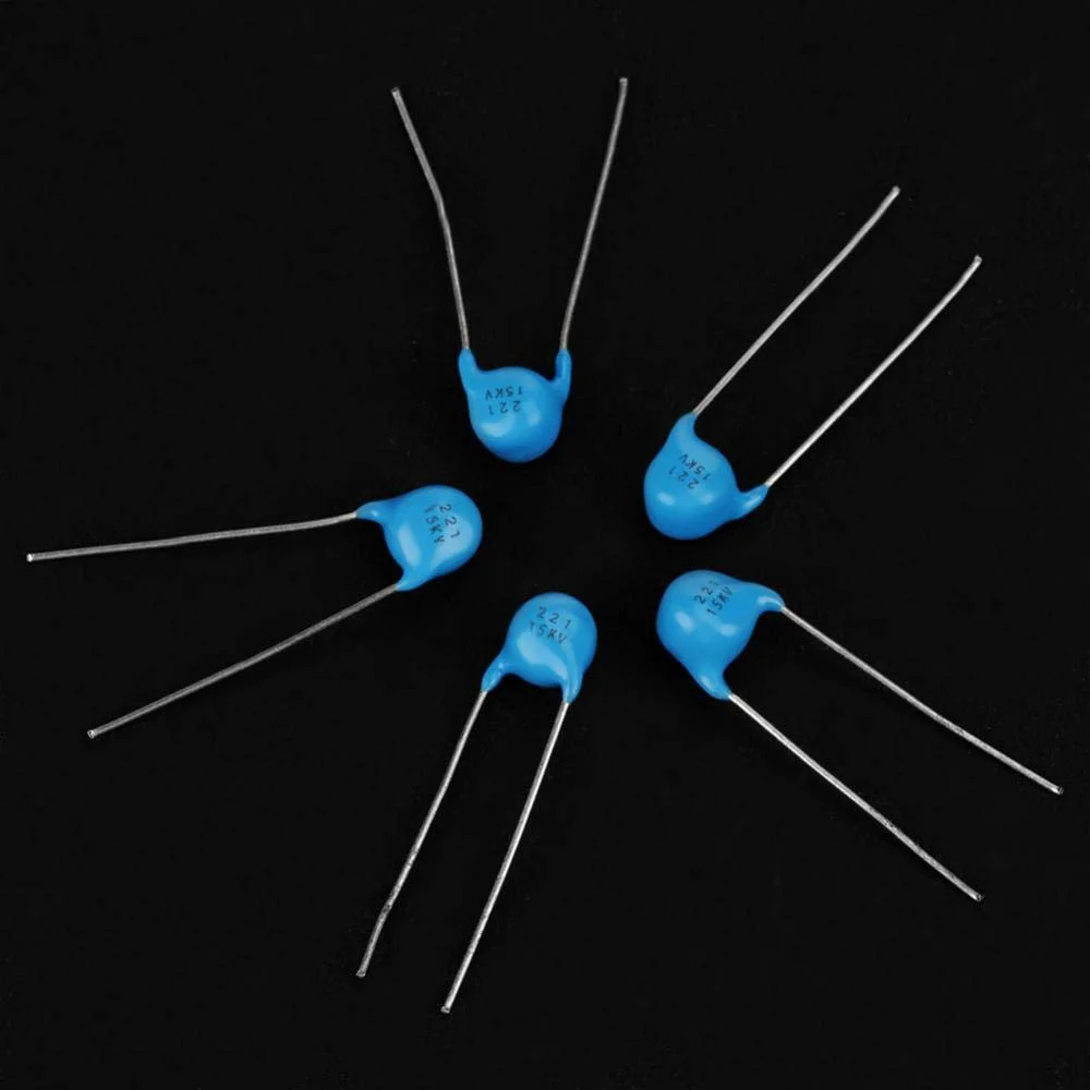 High Pressure Ceramics Capacitors 6KV 15pF 15 /10KV 1000PF 102/20KV 1nF 0.001uF 1000pF 102/221k 220pF 15KV 15000V/30KV 220PF 221 view 4