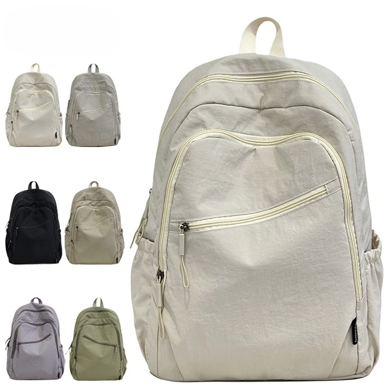 

Европейский и американский модный простой рюкзак Joker, универсальный рюкзак для отдыха, путешествий и поездок на работу, большой водонепроницаемый студенческий рюкзак.