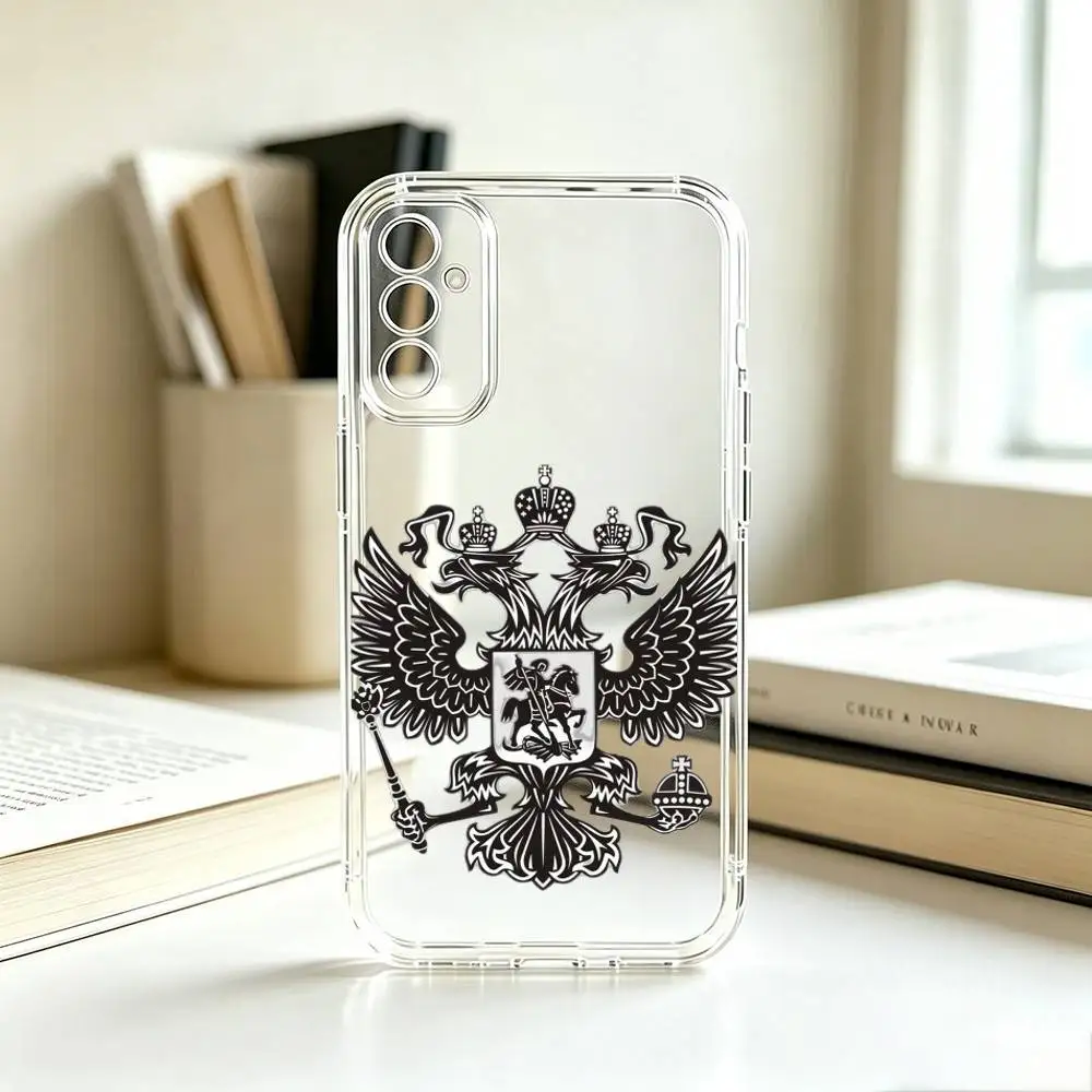 Digital Development Russia  Phone Case Transparent Silicone Soft For SamsungA10,12,20,21S,30,31,40,50,51,52,70,71 Gift